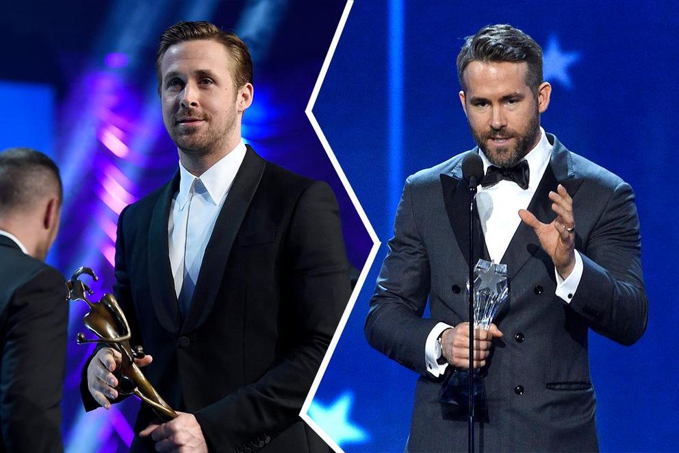 Who will win Best Actor, Musical or Comedy: Ryan Gosling or Ryan Reynolds?