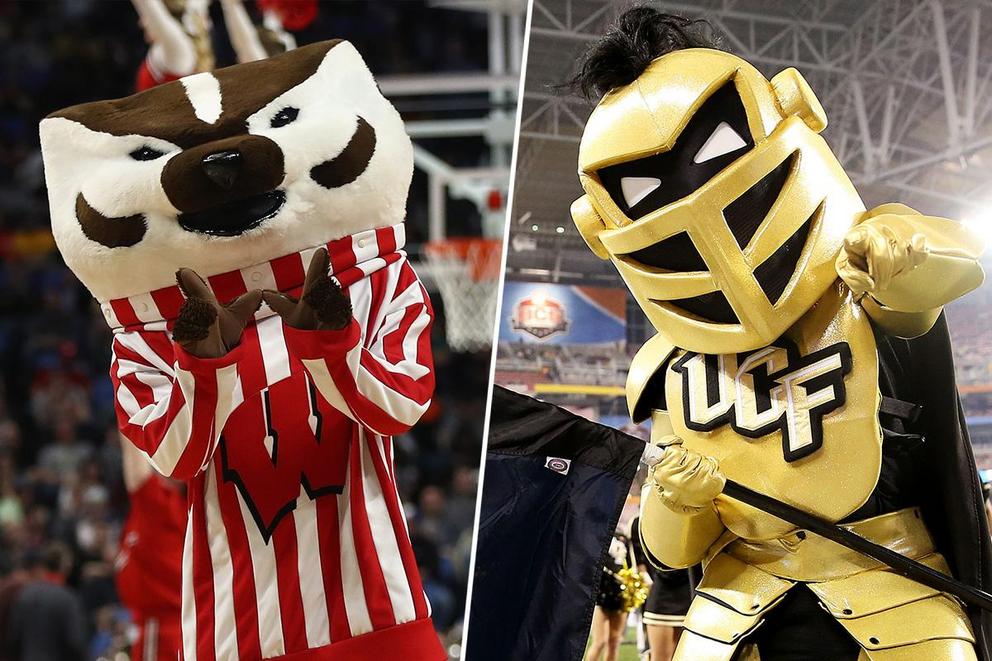 Best college mascot: Bucky Badger or Knightro?