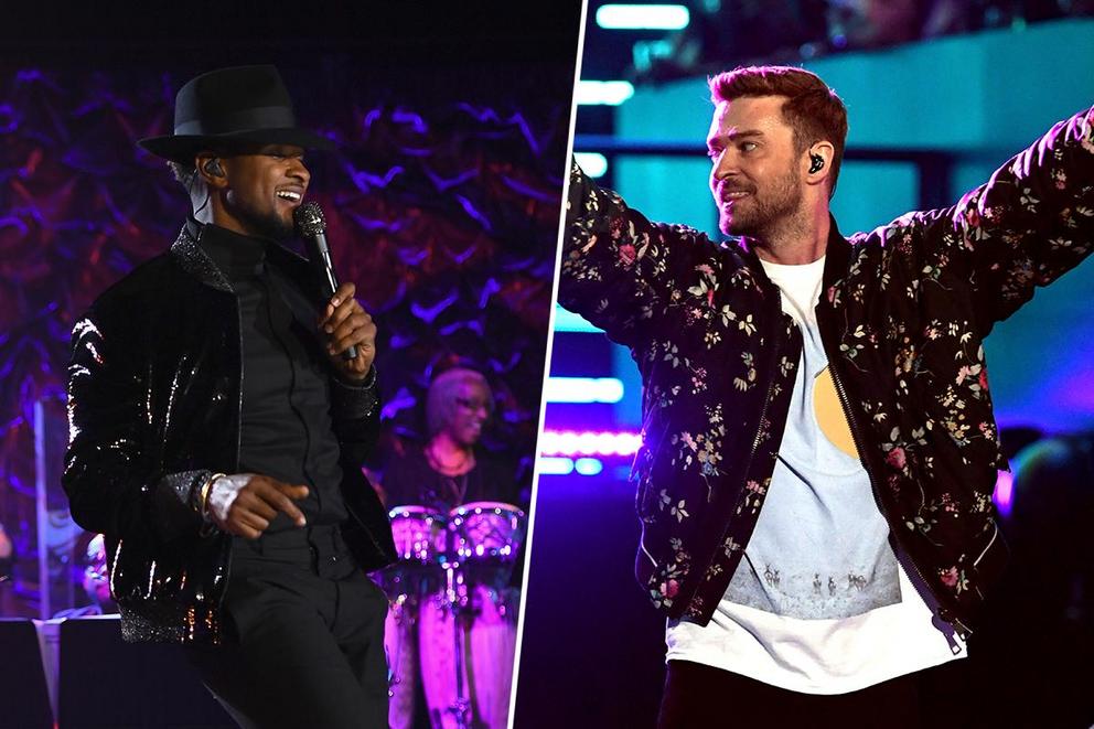 Favorite male entertainer of the aughts: Usher or Justin Timberlake?