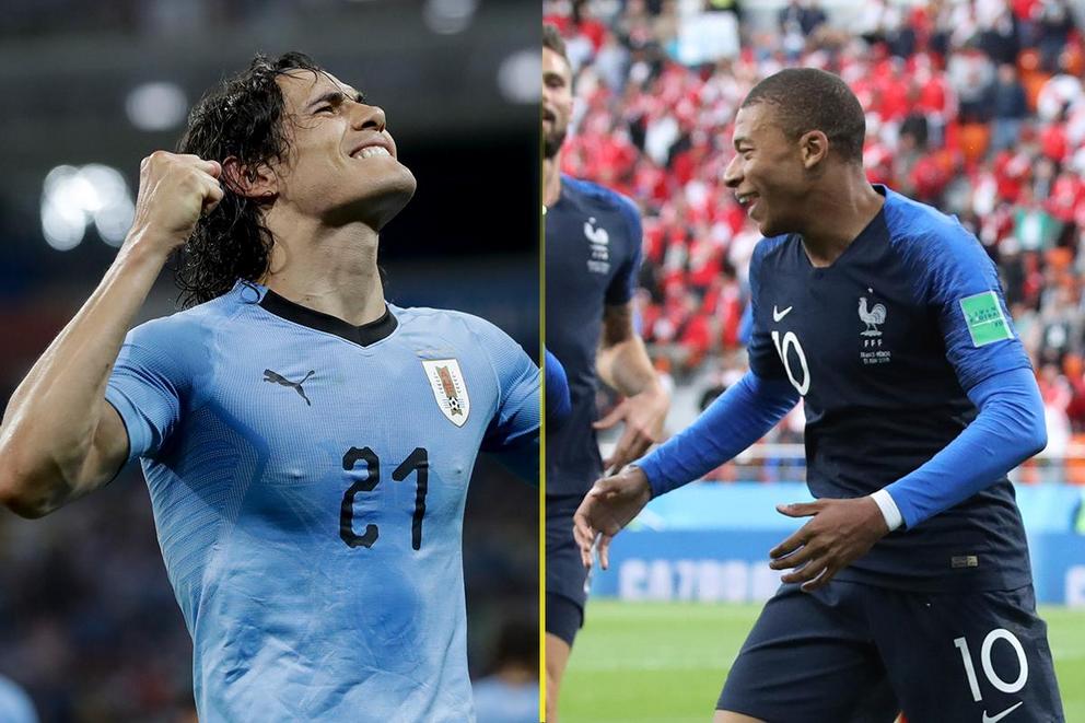 Who will advance to the World Cup semifinal: Uruguay or France?
